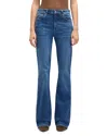 7 For All Mankind The Leggy Bootcut Jeans In Moonwater In Blue