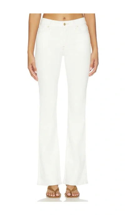 7 For All Mankind The Leggy Bootcut Jeans In White