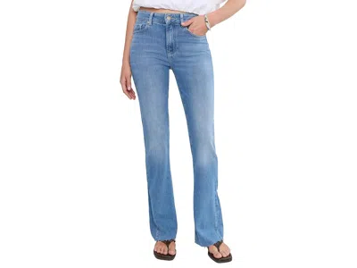 7 For All Mankind The Leggy Bootcut Women's Jeans Blue Haven: 30 33 In Animal Print