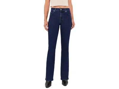 7 For All Mankind The Leggy Bootcut Women's Jeans Classical: 31 33, Cotton/denim/elastane In Blue