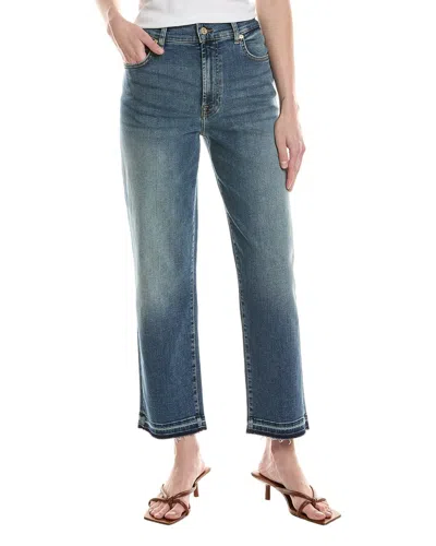7 FOR ALL MANKIND THE MODERN STRAIGHT SUNFLOWER TAILORED STRAIGHT LEG JEAN