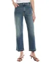 7 For All Mankind The Modern Straight Sunflower Tailored Straight Leg Jean In Blue
