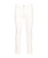 7 For All Mankind Slimmy Jeans White In White