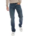 7 For All Mankind The Straight Breckenridge Classic Straight Jean In Blue