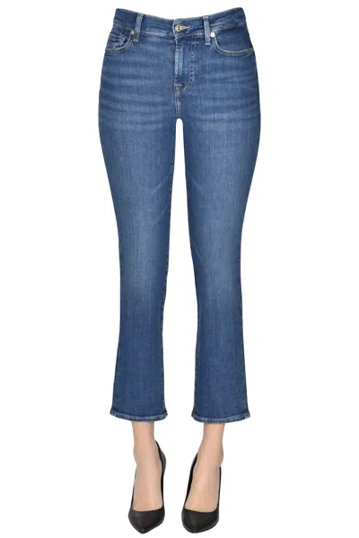 7 For All Mankind The Straight Crop Jeans