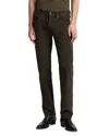 7 For All Mankind The Straight Fit Jeans In Corduroy Coffee In Green