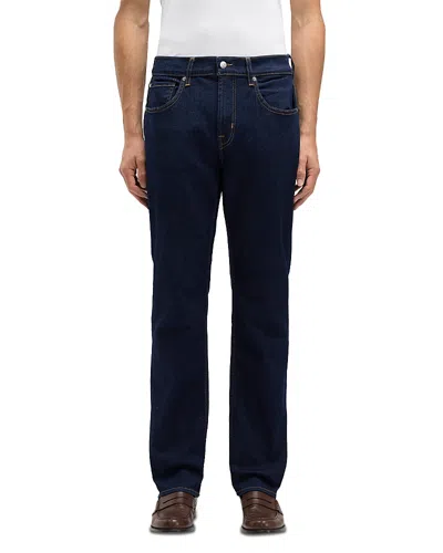 7 For All Mankind The Straight Fit Jeans In Rinse In Blue