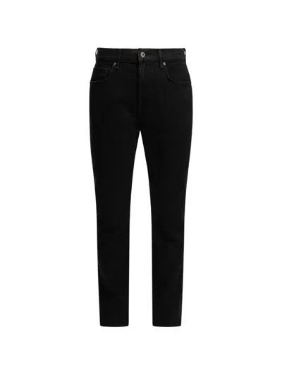7 For All Mankind The Straight Jeans In Black