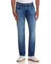 7 For All Mankind The Straight Jeans In Landing In Blue