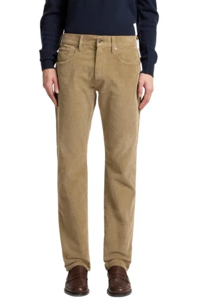 7 For All Mankind The Straight Leg Corduroy Pants In Multi
