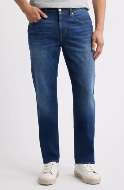 7 For All Mankind The Straight Leg Jeans In Blue