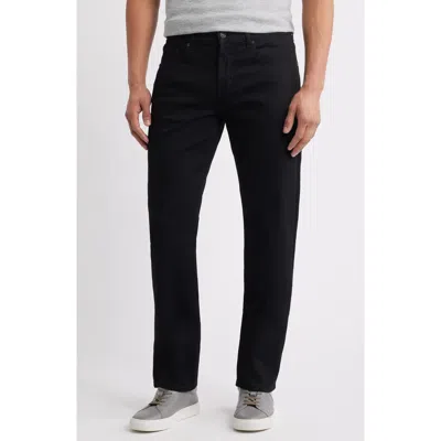 7 For All Mankind The Straight Leg Jeans In Black