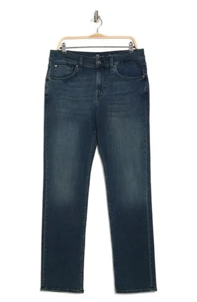 7 For All Mankind The Straight Leg Jeans In Brecken Ridge
