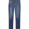 7 For All Mankind The Straight Leg Jeans In Brink