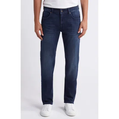 7 For All Mankind Ens Perennial Slimmy Straight-leg Slim-fit Stretch-denim Jeans In Blue