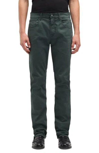 7 For All Mankind The Straight Leg Jeans In Green