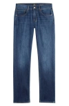 7 For All Mankind Modern Straight Fit Jeans In Proper In Blue