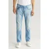 7 For All Mankind Austyn Squiggle Light Grey Clean Slim Leg Jean In Light Bay