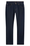 7 For All Mankind The Straight Linen Denim Trousers In Total