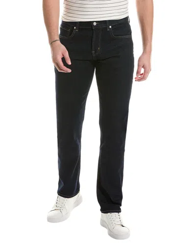 7 For All Mankind The Straight Rinse Classic Straight Jean In Black