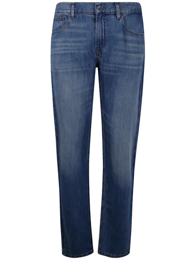 7 For All Mankind The Straight Total Denim In Pot Light Denim