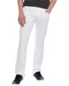 7 For All Mankind Luxe Performance Plus Slimmy Tapered Slim Fit Jeans In White In White