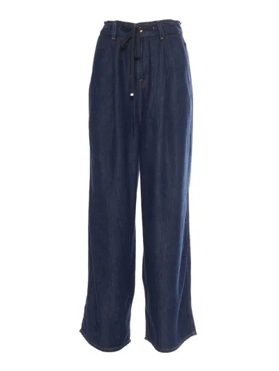 7 For All Mankind Tilda Pant Coco In Blue