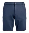 7 For All Mankind Travel Chino Shorts In Navy