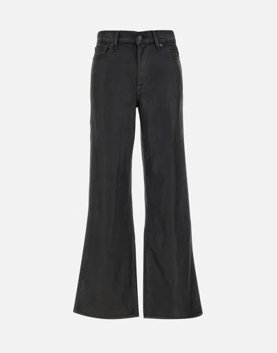 7 For All Mankind Trousers In Black