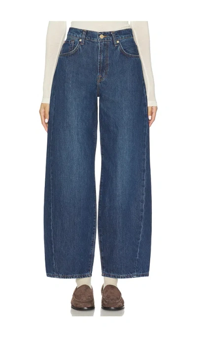 7 For All Mankind Twisted Bonnie Horseshoe Jeans In Blue