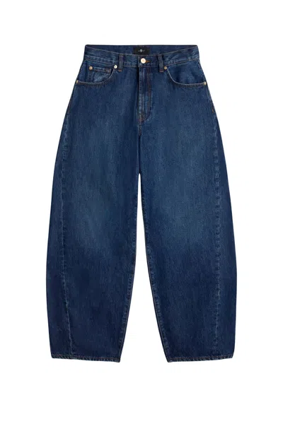 7 For All Mankind Twisted Bonnie Radar In Blue
