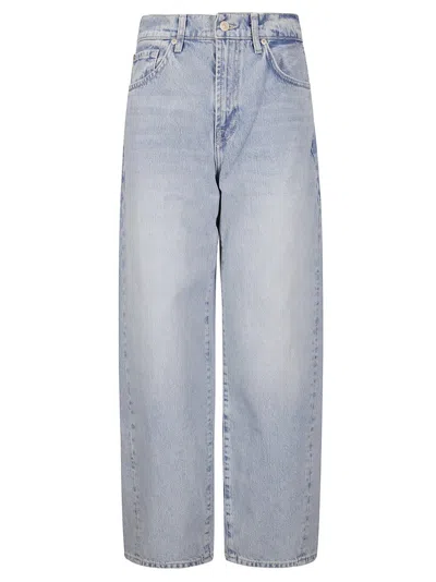 7 For All Mankind Twisted Bonnie September Jeans In Blue
