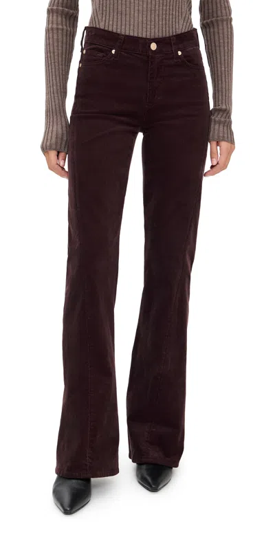 7 FOR ALL MANKIND TWISTED DOJO TAILORLESS CORDUROY PANTS CORDUROY COFFEE BEAN