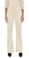 7 For All Mankind Twisted Dojo Tailorless Corduroy Pants Corduroy Eggshell In Neutral