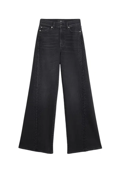 7 FOR ALL MANKIND TWISTED LOTTA BOTTOMLINE WITH CRYSTALS