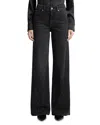 7 For All Mankind Twisted Lotta Embellished Flare Leg Jeans In Bottomline