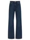 7 For All Mankind 'twisted Tess September' Jeans With Belt Loops In Blue