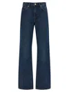7 For All Mankind Twisted Tess September Jeans In Black
