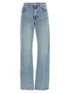 7 For All Mankind Twisted Tess September Jeans Light Blue In Blue