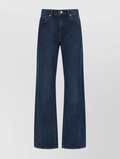 7 FOR ALL MANKIND 'TWISTED TESS SEPTEMBER' JEANS WITH BELT LOOPS