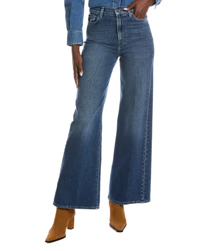 7 For All Mankind Ultra High Rise Glen Allen Jean In Blue