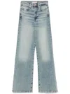 7 For All Mankind Ultra High Rise Jo Jeans In Blue