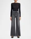 7 For All Mankind Ultra High-rise Jo Jeans In Night Out