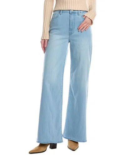 7 For All Mankind Ultra High-rise Sale Wide Leg Jean In Black