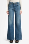 7 For All Mankind Ultra High Waist Jo Wide Leg Jeans In Blue