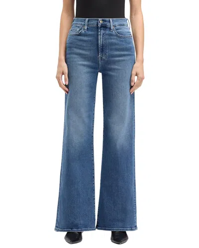 7 For All Mankind Ultra High-rise Yorktown Straight Jean In Blue