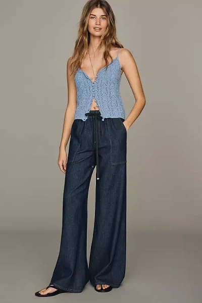 7 For All Mankind Utility Mid-rise Bootcut Jeans In Blue