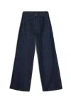 7 For All Mankind Lotta Blueberry With Utility Pockets