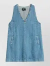 7 For All Mankind V Neck Dress Arizona Clothing