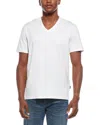 7 For All Mankind V-neck Luxe Performance T-shirt In White